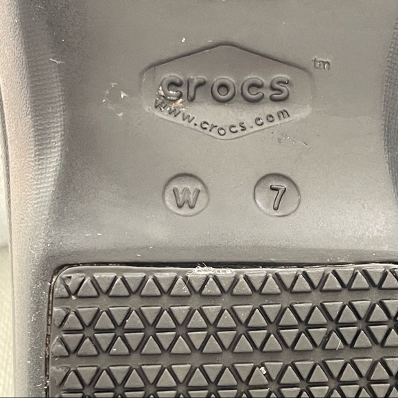 Crocs Neria Pro II Clogs, Women's Size 7 Black - Picture 10 of 12